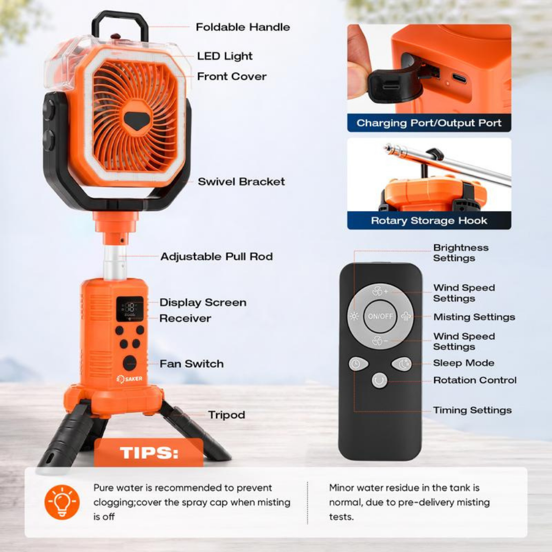 TrailMist Fan